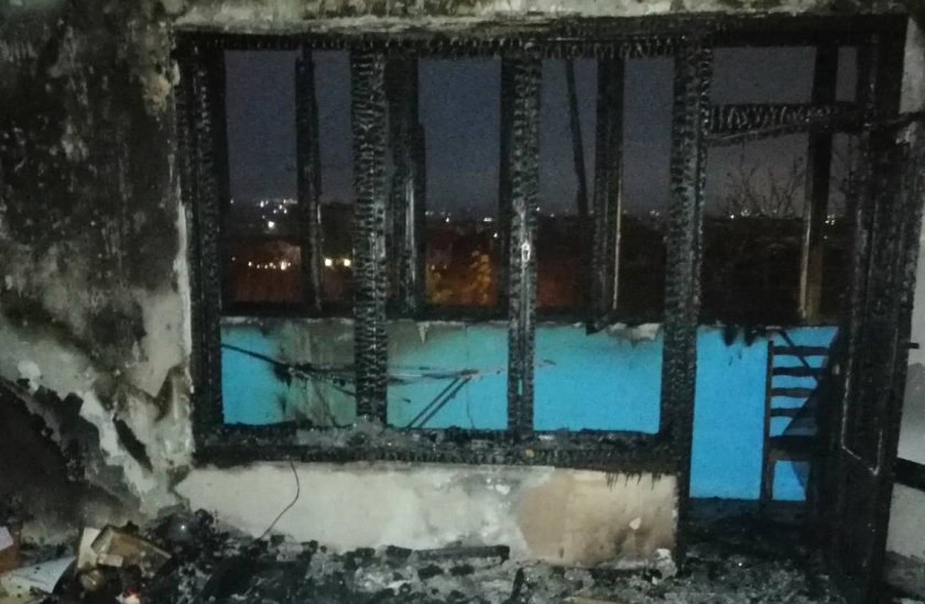 Пожар изпепели жилище в Пловдив