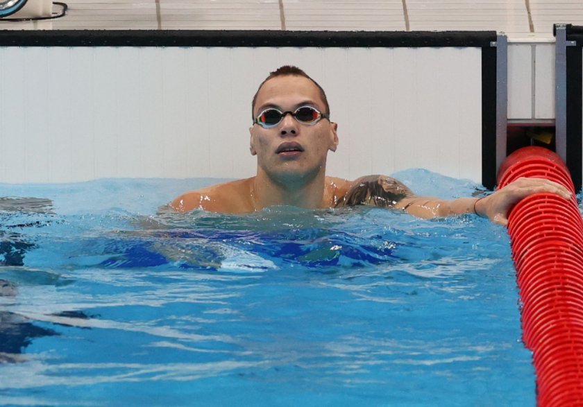Българският плувец Антъни Иванов използва профила си в социалните мрежи,