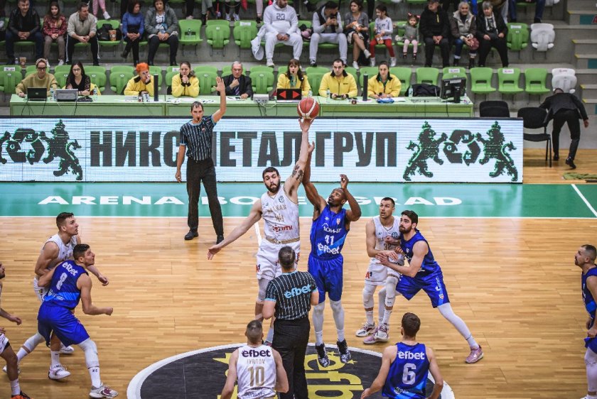 Баскетболният шампион на България за мъже Балкан Ботевград записа осмата