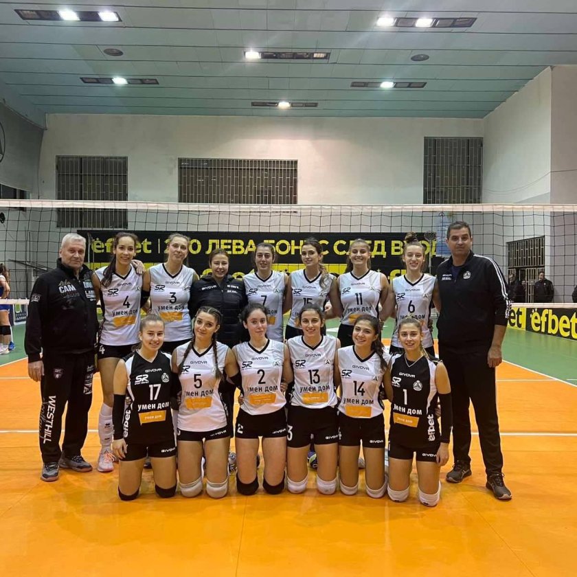 славия стана последния полуфиналист турнира купата българия волейбол жени