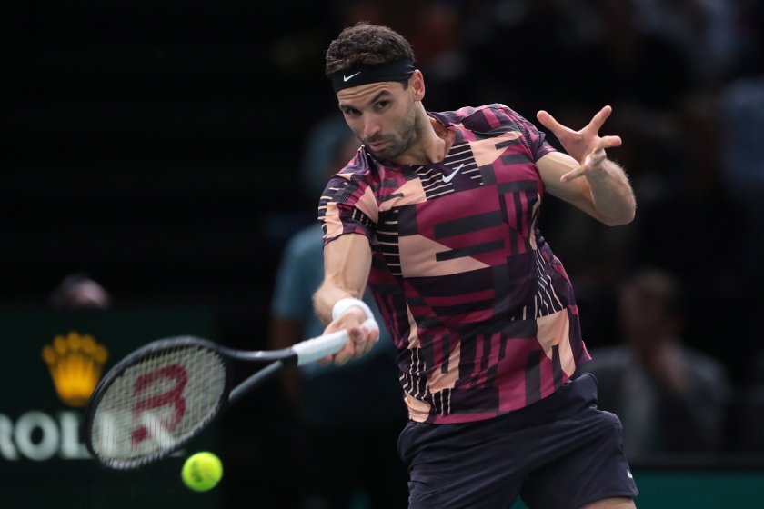 Григор Димитров победи Давид Гофен с 6:4, 7:5 в мача