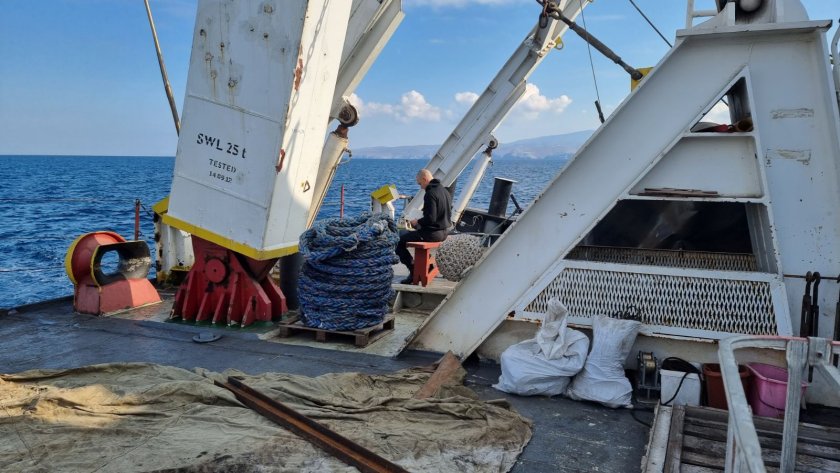 Българският научно-изследователски кораб Св. Св. Кирил и Методий, който преди