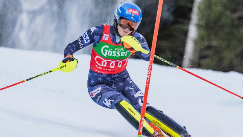 Американската скиорка Микаела Шифрин записа 80-та победа в кариерата си