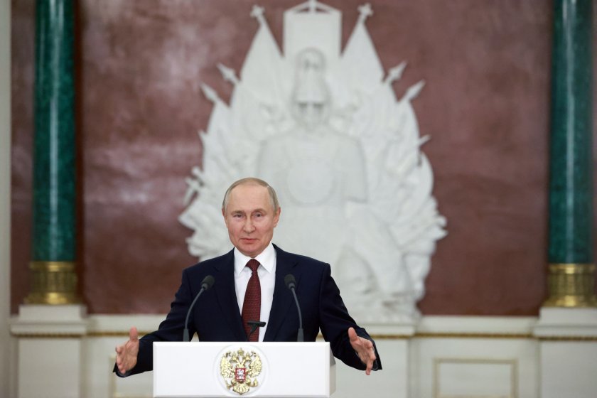 Президентът Владимир Путин заяви, че Русия иска да сложи край