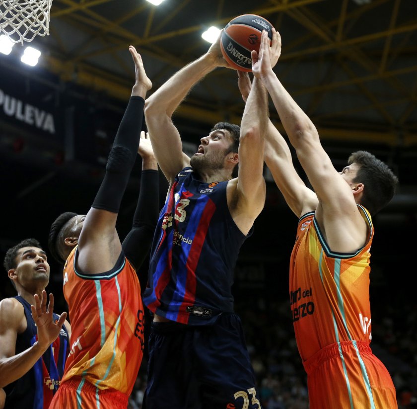 Барселона Валенсия баскетбол Евролига