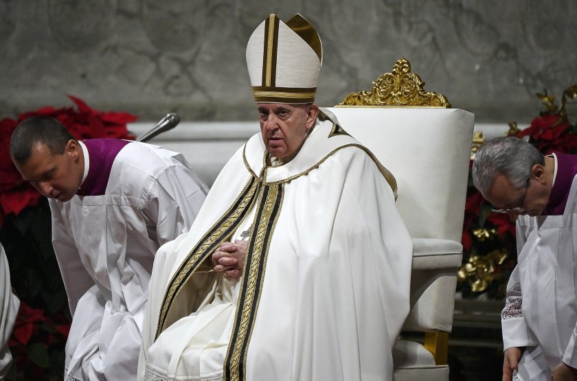 Папа Франциск заклейми войните, които се водят по света, по