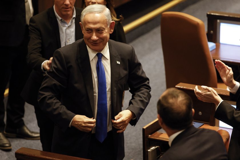 бенямин нетаняху положи клетва премиер новото израелско правителство