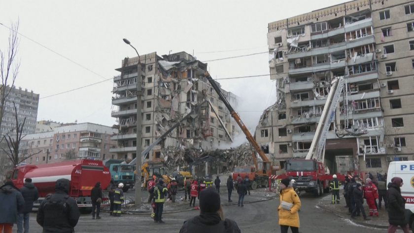 Десетки души все още са в неизвестност след руския удар