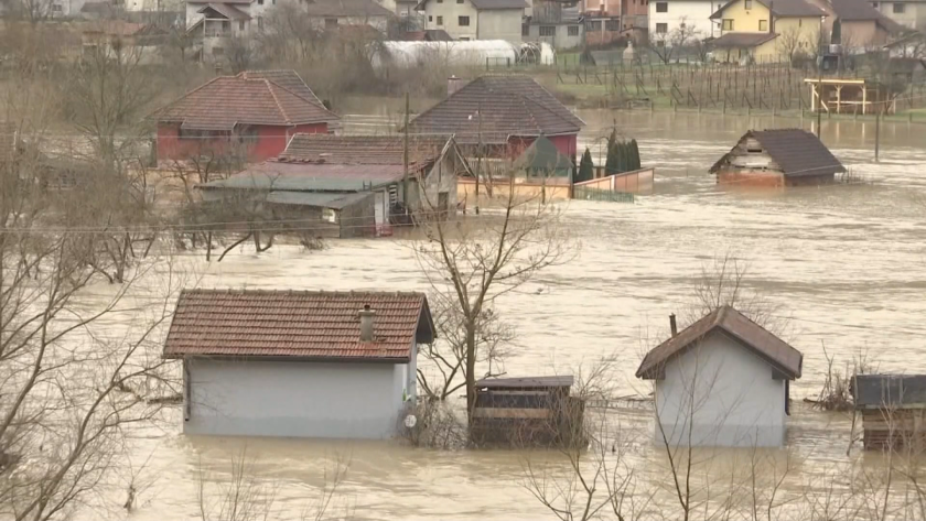 Тежко остава положението в някои райони в Сърбия заради проливните