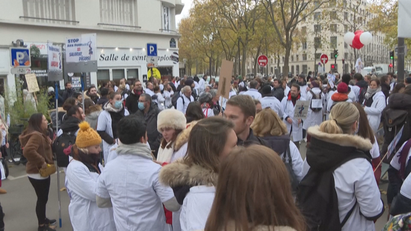 стачка лекарите франция