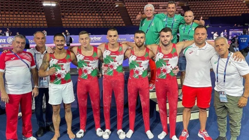 състезатели спортна гимнастика англия сащ състезават българия 2023