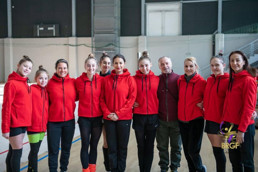 българските гимнастички откриват 2023 година участие турнир естония