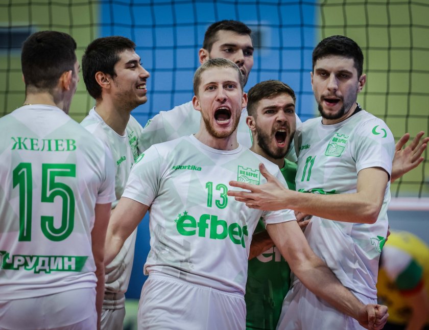 берое 2016 обърна драматично монтана полуфиналите волейболната купа българия
