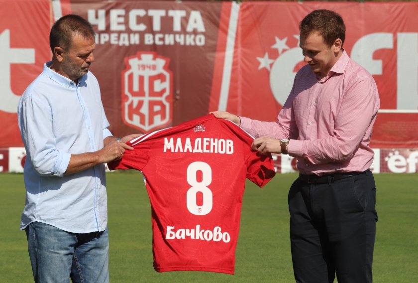 Оперативният директор на ЦСКА 1948 Стойчо Младенов даде интервю за