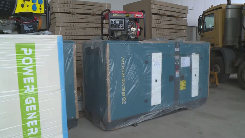 216 генератора до момента са изпратени от България за Украйна