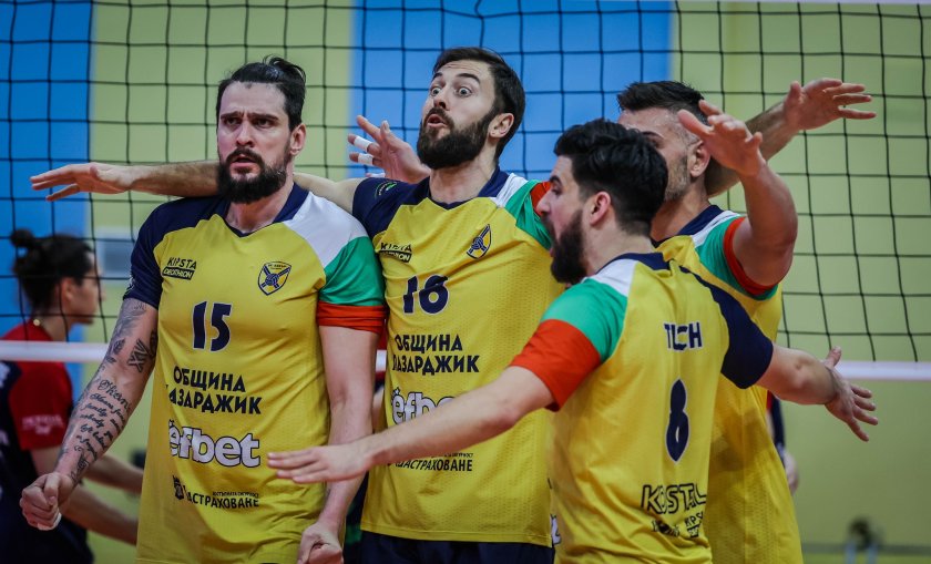 хебър затрудни нефтохимик играе финал волейболната купа българия
