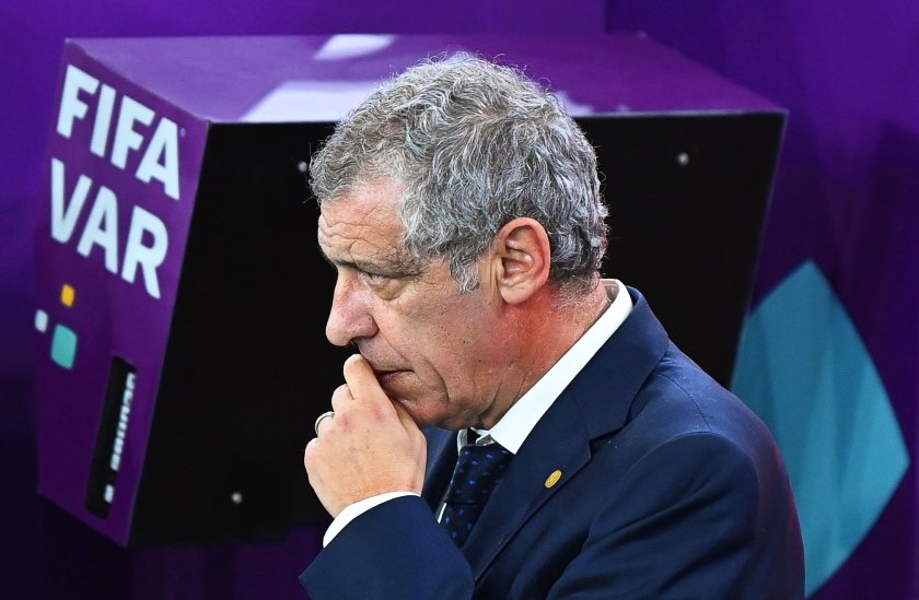 португалската футболна федерация обяви раздялата фернандо сантош