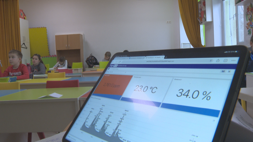 Колко замърсен може да бъде въздухът в една класна стая?