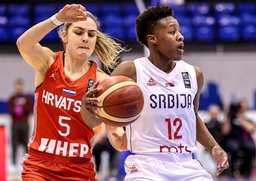 сърбия победи хърватия класира европейското първенство баскетбол жени