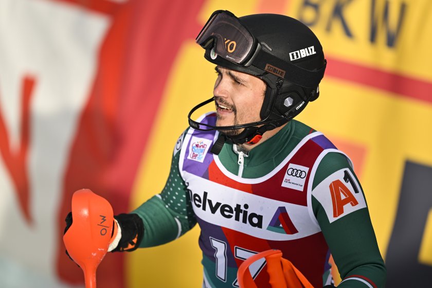 Най-добрият български алпиец Алберт Попов завърши на 35-о място в