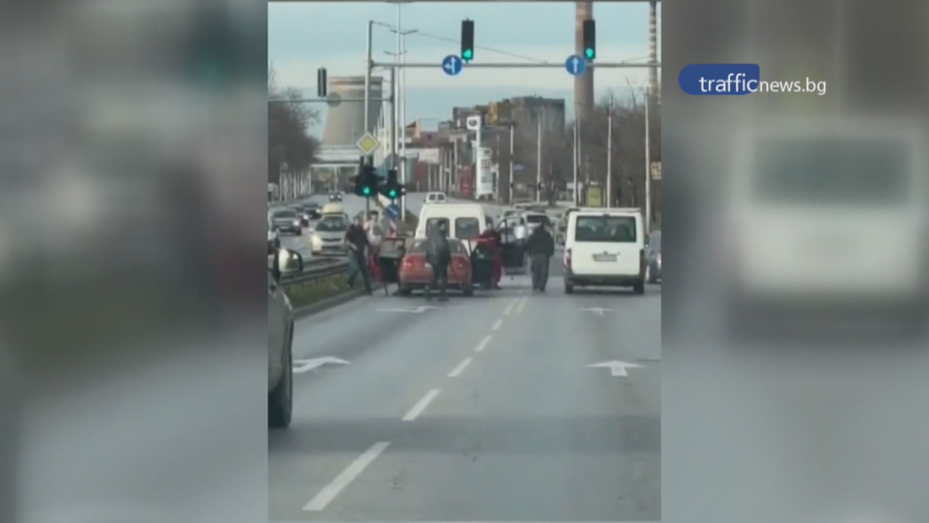 Масов бой в Пловдив: Четирима са задържани, още петима се издирват