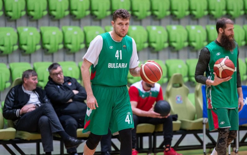 Лидерът на националния отбор на България по баскетбол за мъже
