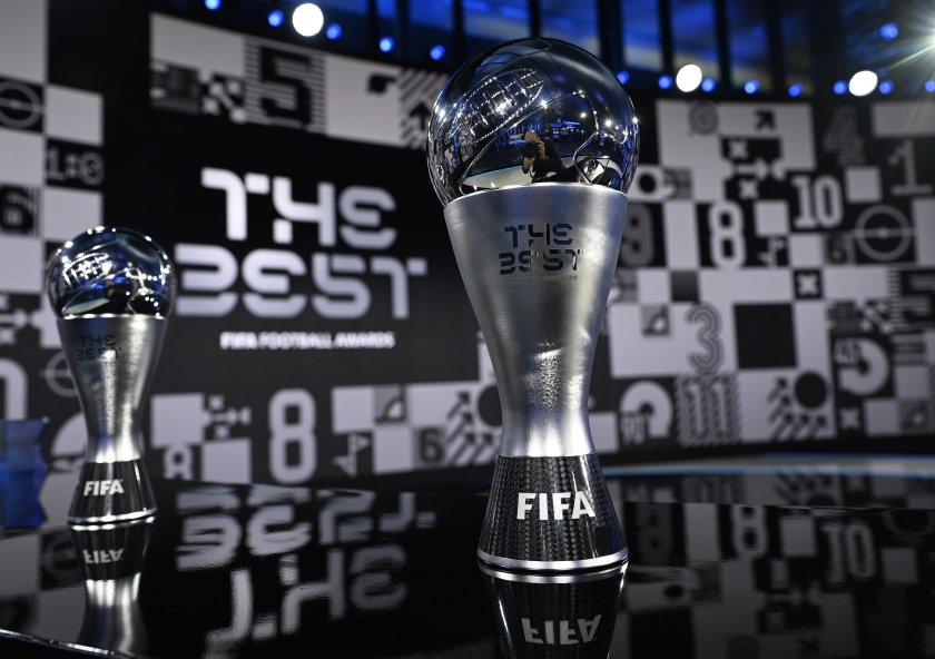 Официалната церемония по награждаване на най-добрите футболисти на ФИФА за