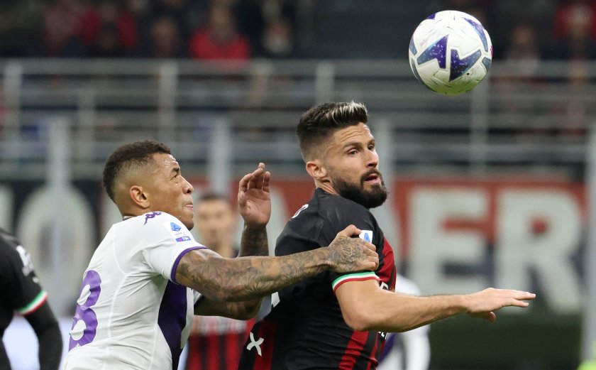 Фиорентина победи Милан с 2:1 в мач от 25-ия кръг