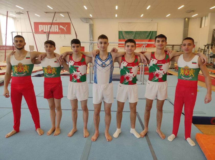 българия пълни отбори младежите девойките световното спортна гимнастика анталия