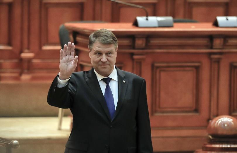 Президентът на Румъния Клаус Йоханис пристига на официално посещение в