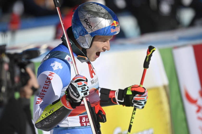 Марко Одермат спечели гигантския слалом в словенския курорт Кранска Гора