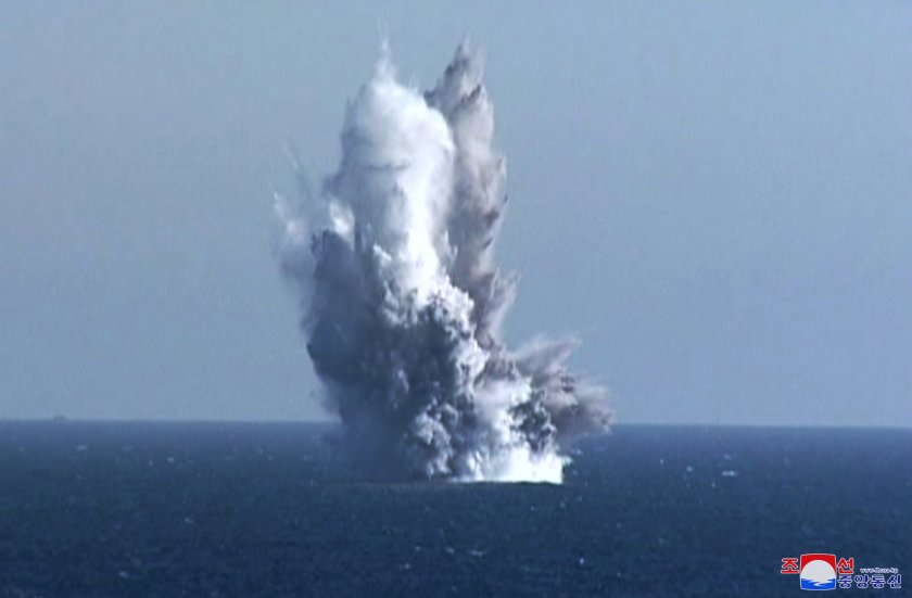 северна корея изпробва нов подводен дрон способен предизвика ядрено цунами