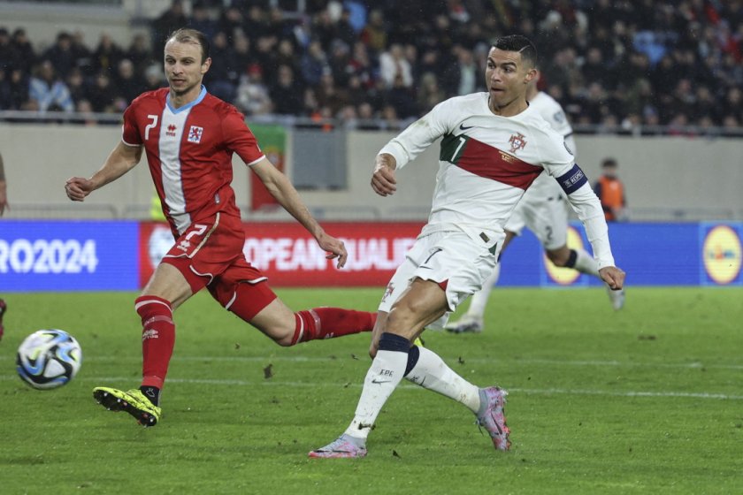 кристиано роналдо отново разписа два втори разгромен успех португалия квалификациите