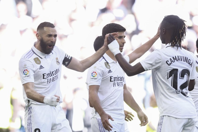 Отборът на Реал Мадрид разби с 6:0 у дома на