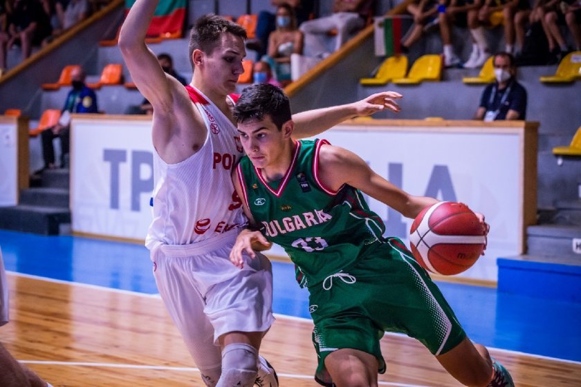 Националният отбор на България по баскетбол за юноши до 18-годишна