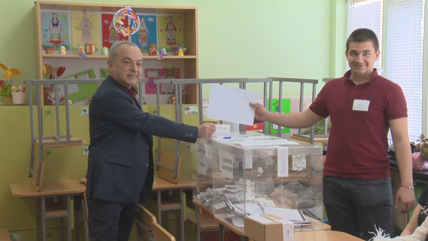 Днес съм с позитивна нагласа. Гласувах за това избирателите и