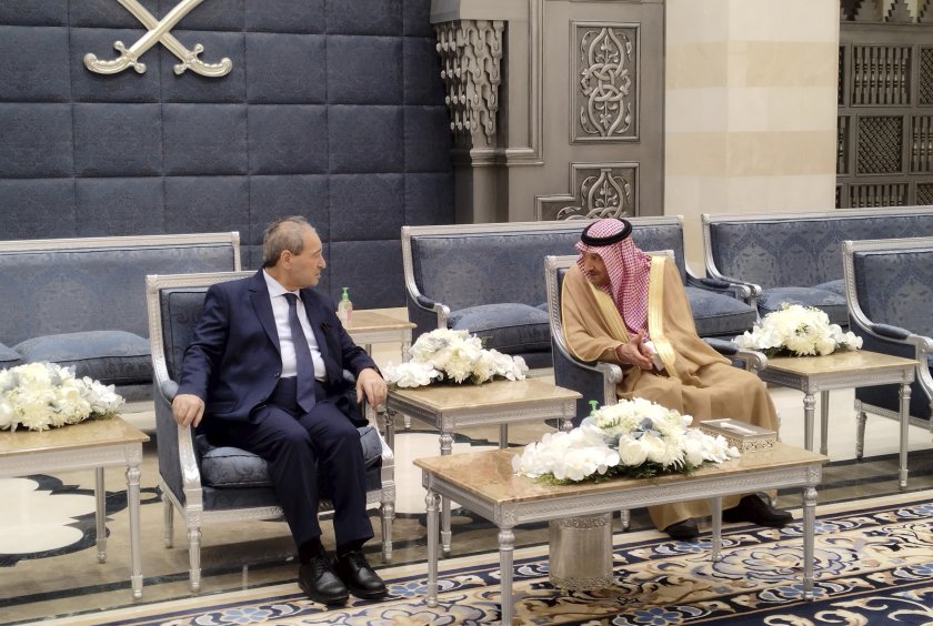 сирийски външен министър посещение саудитска арабия първи път 2011