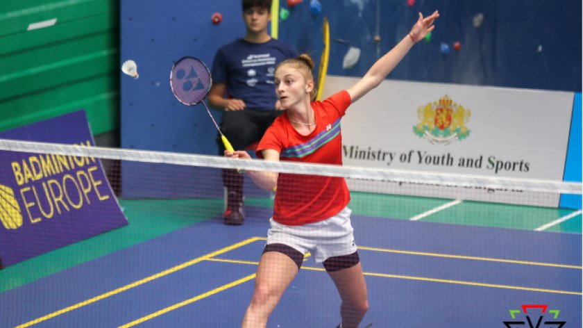 Калояна Налбантова е на два четвъртфинала на турнир по бадминтон в Нидерландия