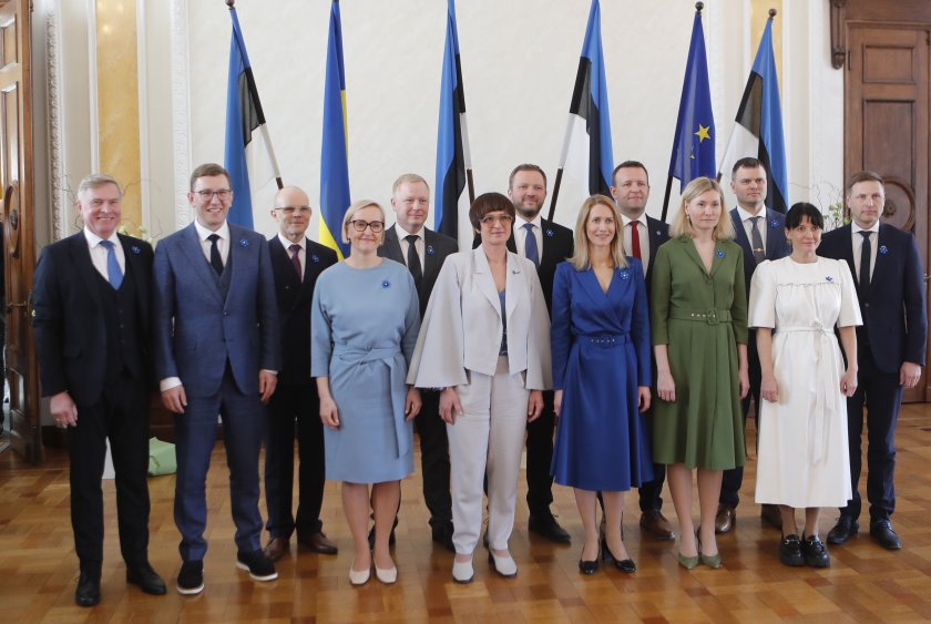 новото правителство естония положи клетва снимки