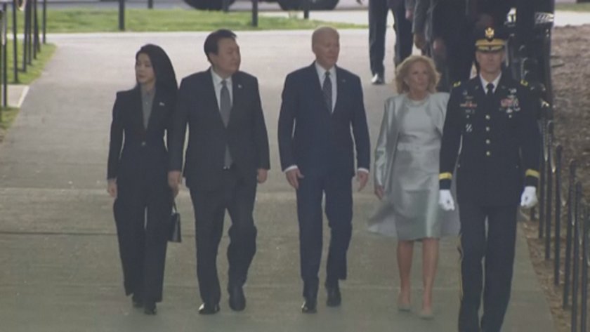 Визита на президента на Южна Корея в САЩ