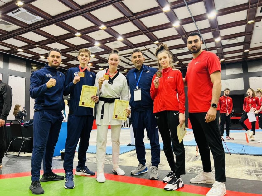 Българските таекуондисти с още три бронза на европейското клубно първенство в София