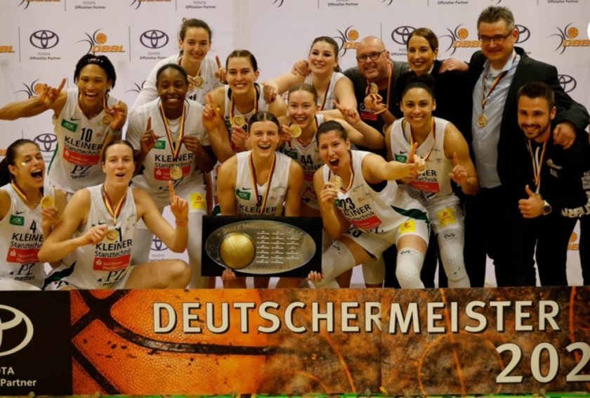 гергана иванова шампион келтерн баскетболното първенство германия