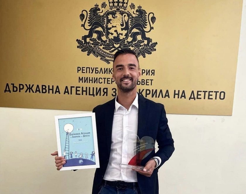 Тенисистът Димитър Кузманов беше отличен с наградата „Посланик на доброто 2022“