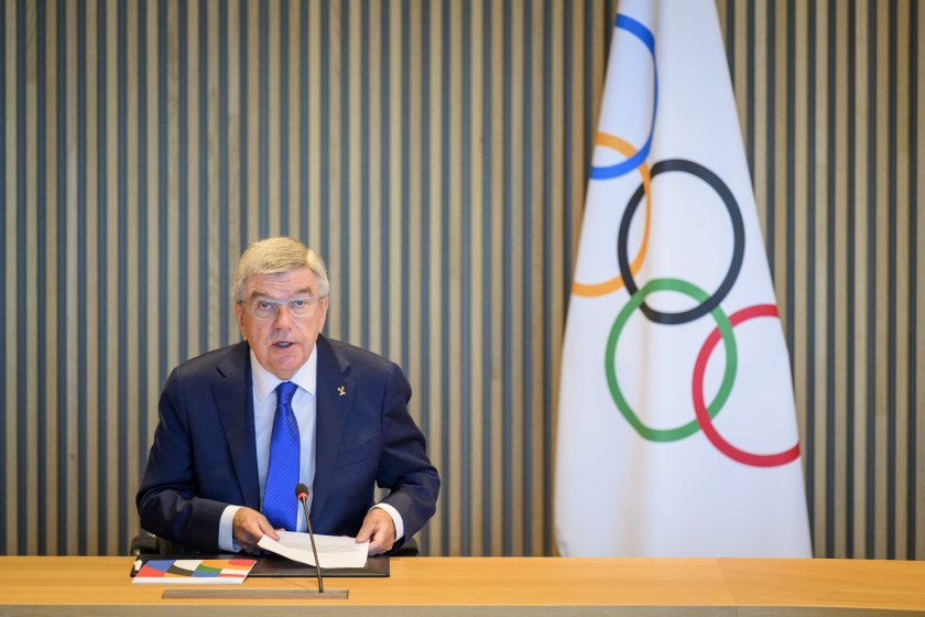 Президентът на Международния олимпийски комитет (МОК) Томас Бах за пореден