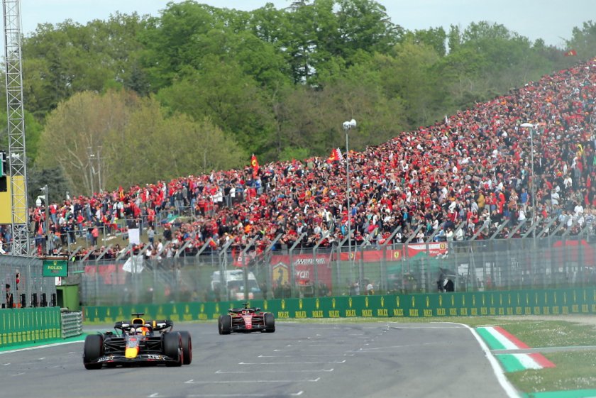 Състезанието от Формула 1 за Голямата награда на Емилия-Романя през