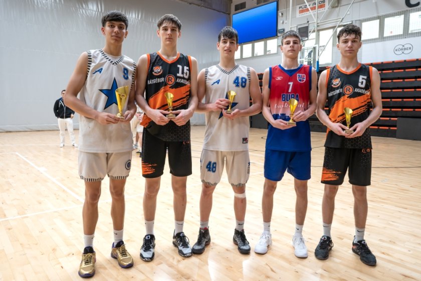 Трима българи с индивидуални награди в европейската младежка лига по баскетбол