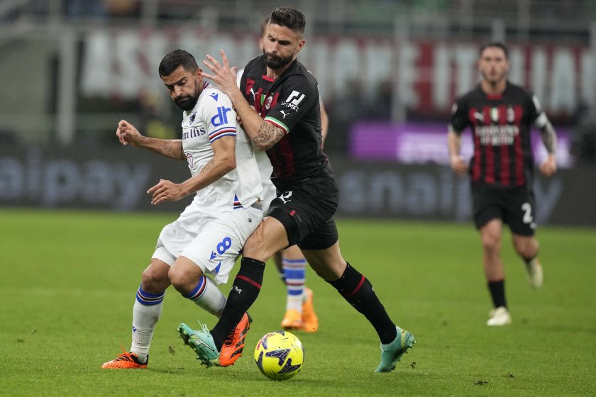 Милан победи с 5:1 Сампдория в мач от 36-ия кръг