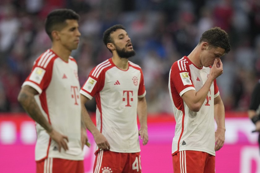 Байерн Мюнхен загуби с 1:3 след обрат пред собствена публика