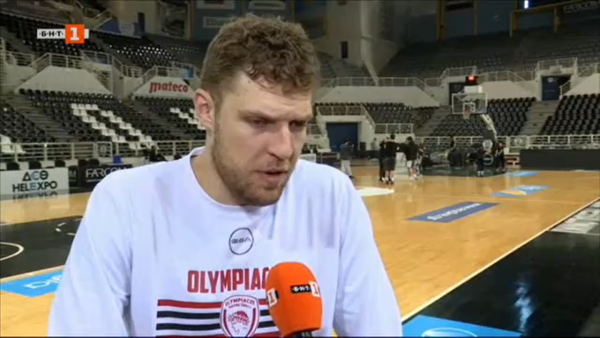 Най-добрият български баскетболист Александър Везенков даде специално интервю за БНТ,
