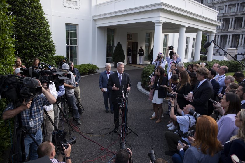 Разговорите за тавана на дълга на Съединените щати са били